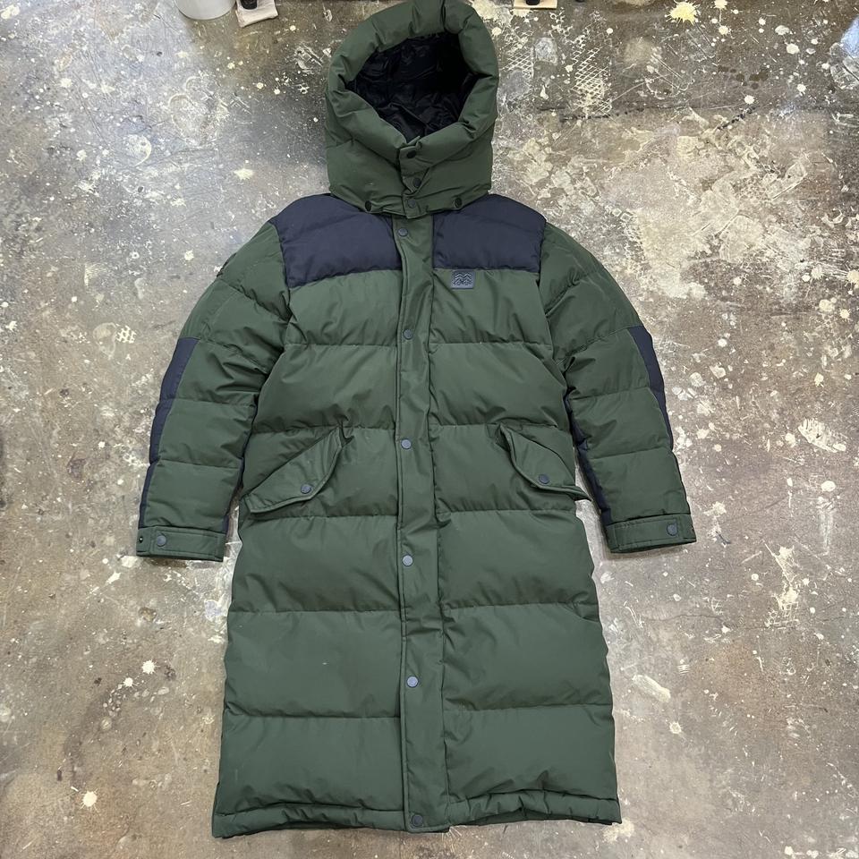 95) 코오롱스포츠 구스다운 롱패딩 점퍼 거위털 롱패딩 자켓