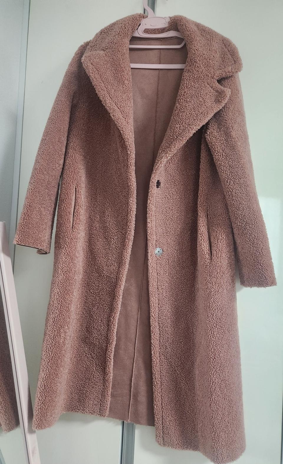 더아이잗 테디베어 뽀글이코트