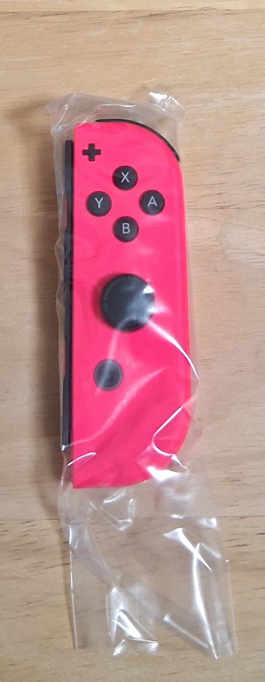 닌텐도 스위치1 오른쪽 조이콘 네온핑크 팝니다