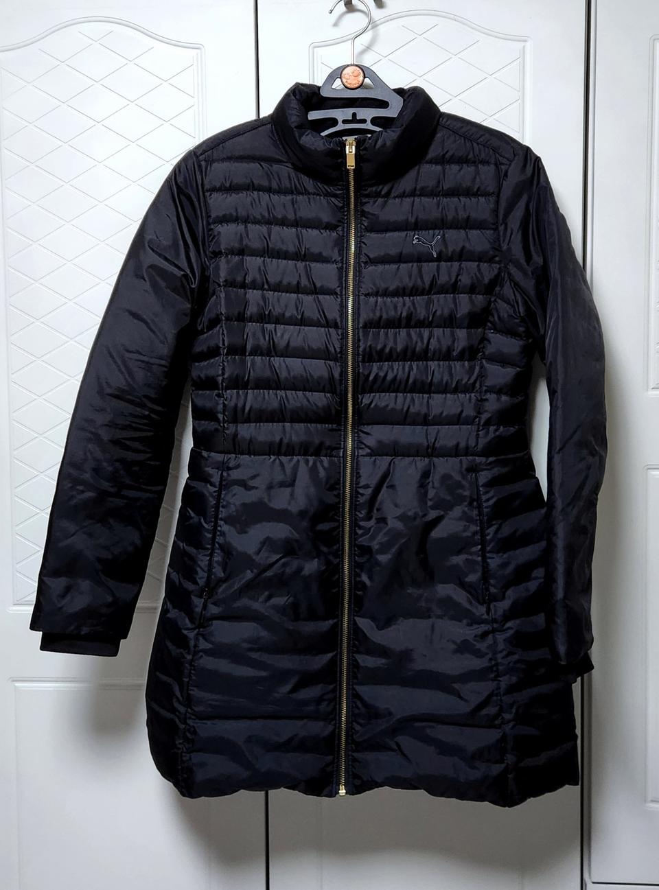 푸마 경량 덕다운 롱패딩 M (90 55 66)