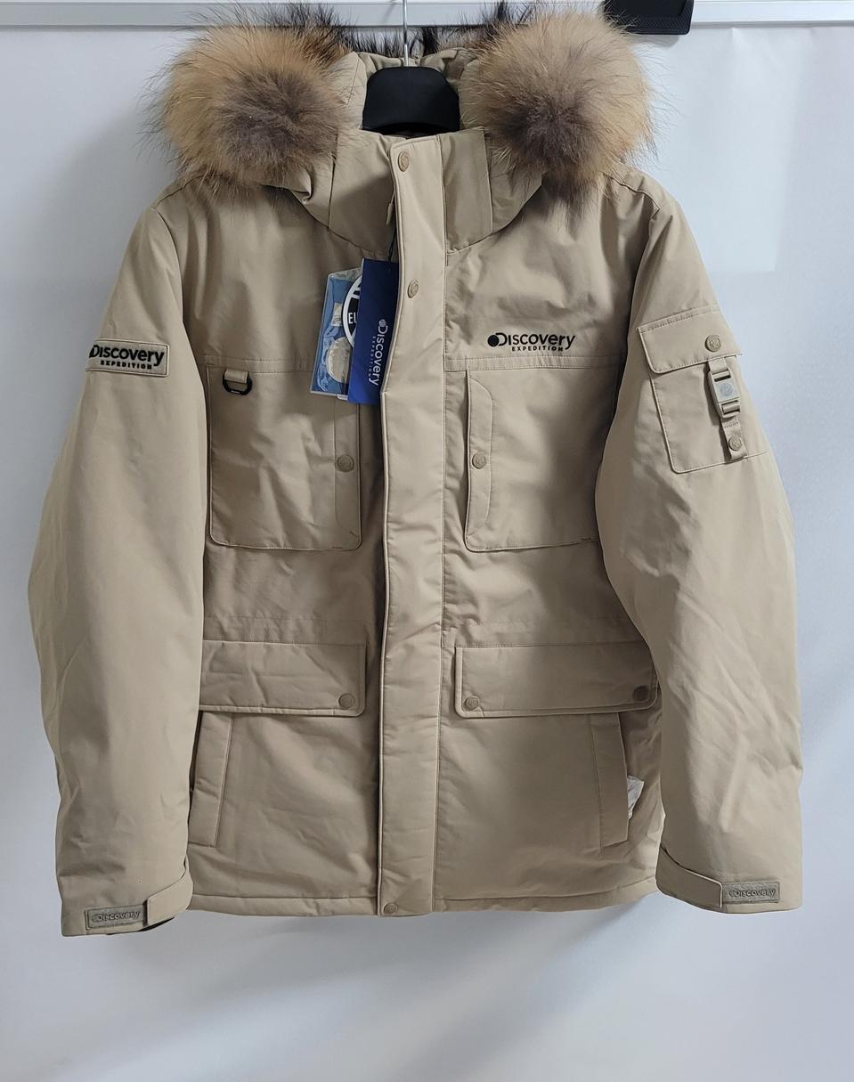 새상품)디스커버리 남성 밀포드 구스다운 미드패딩 100~110