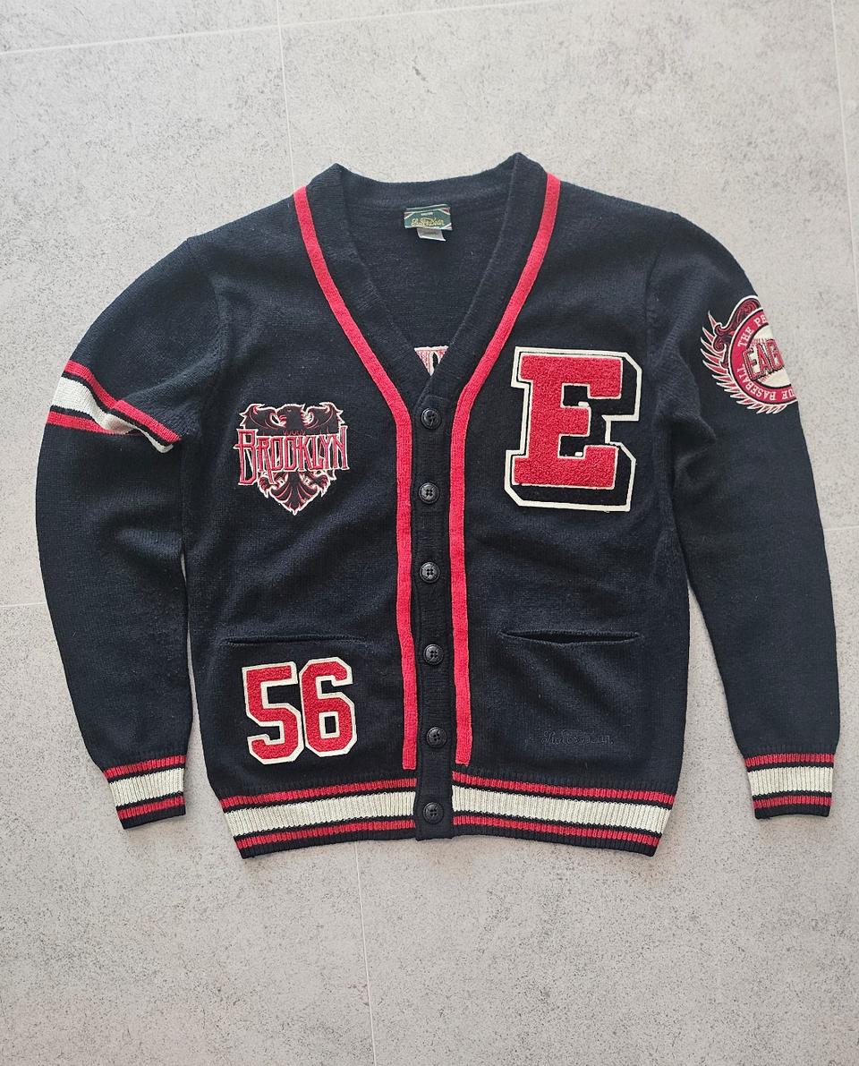 스톨앤딘 레터맨 니트 가디건 2XL