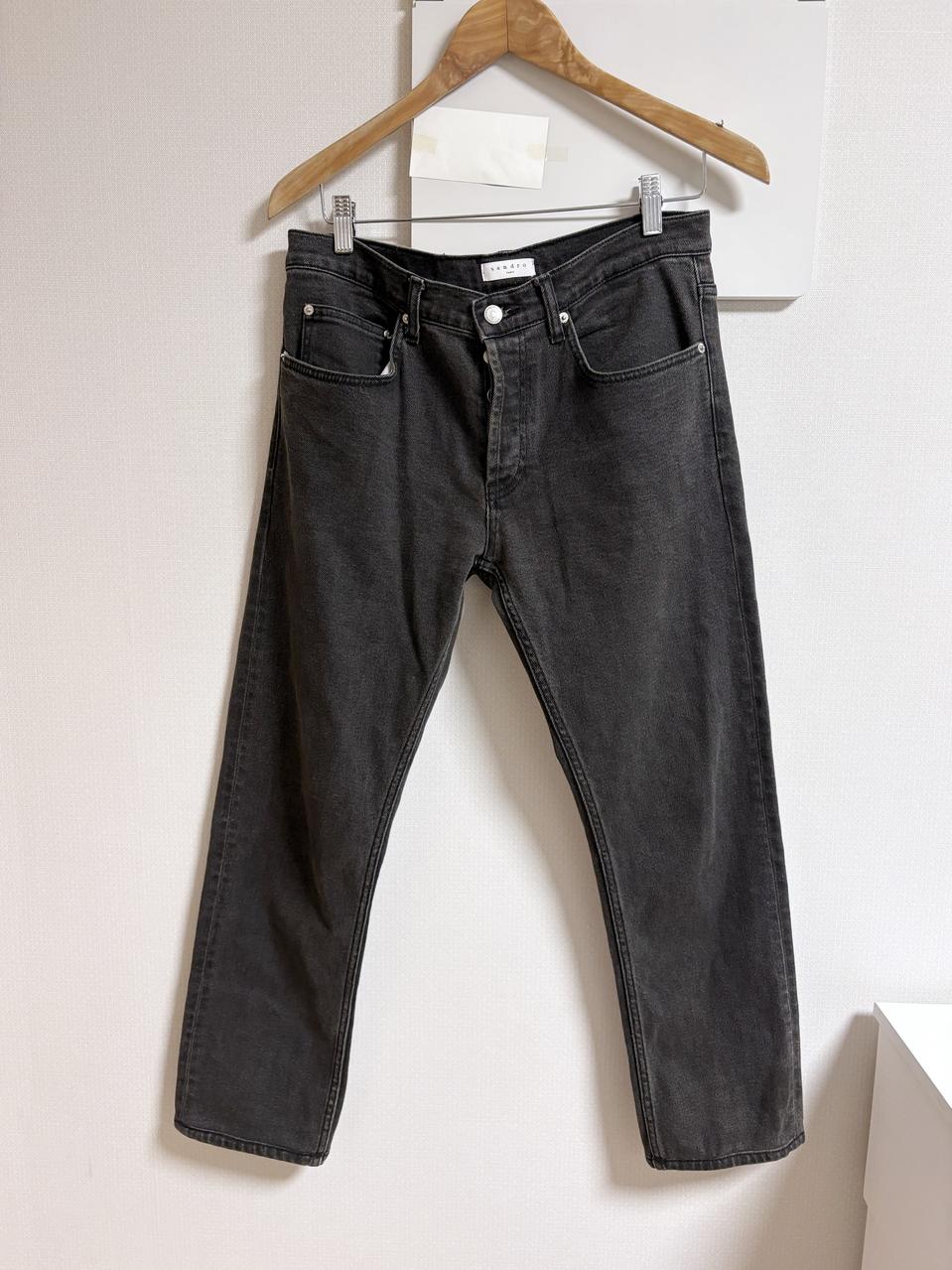 산드로 블랙스트레이트진