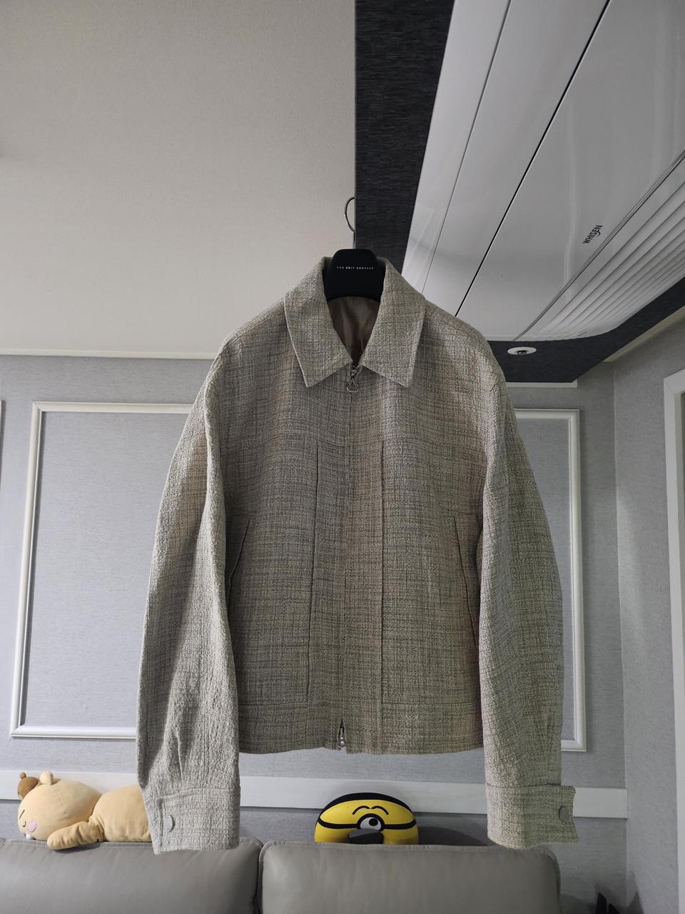 [거의 새것] 솔리드옴므 트위드 자켓 50