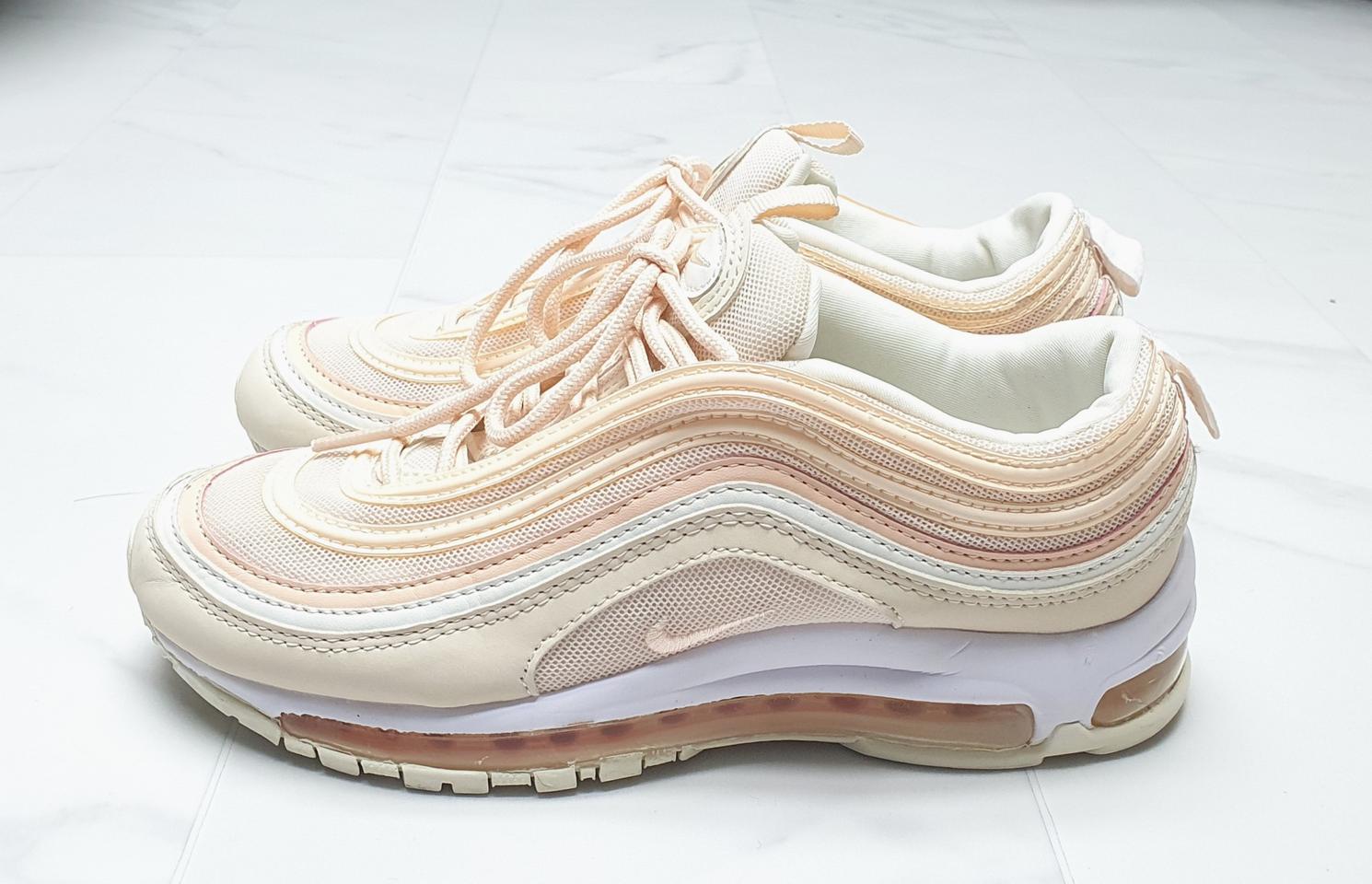 나이키 에어맥스 97 구아바 아이스 화이트 운동화 235