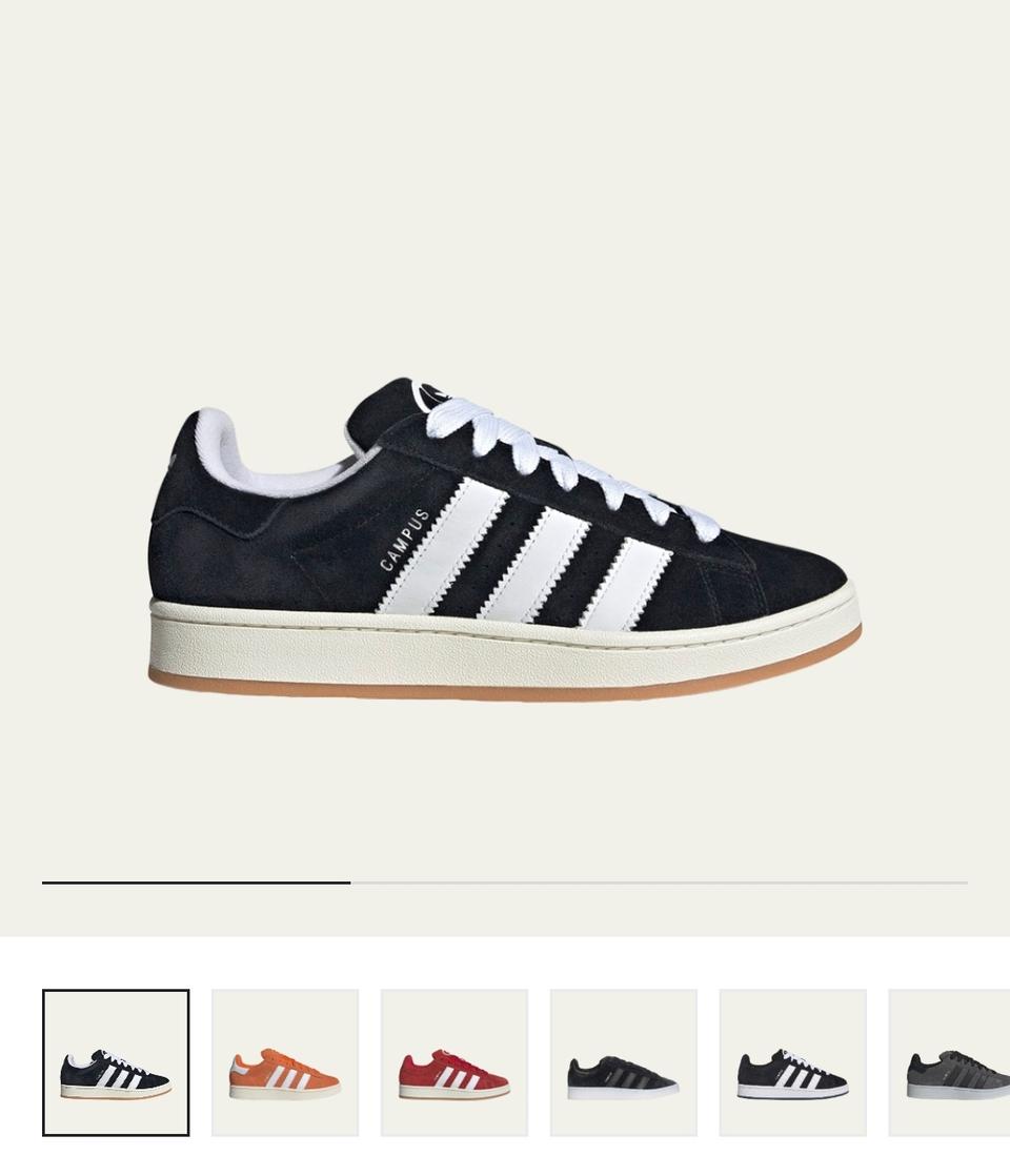 230 ) 아디다스 캠퍼스 00s 검흰