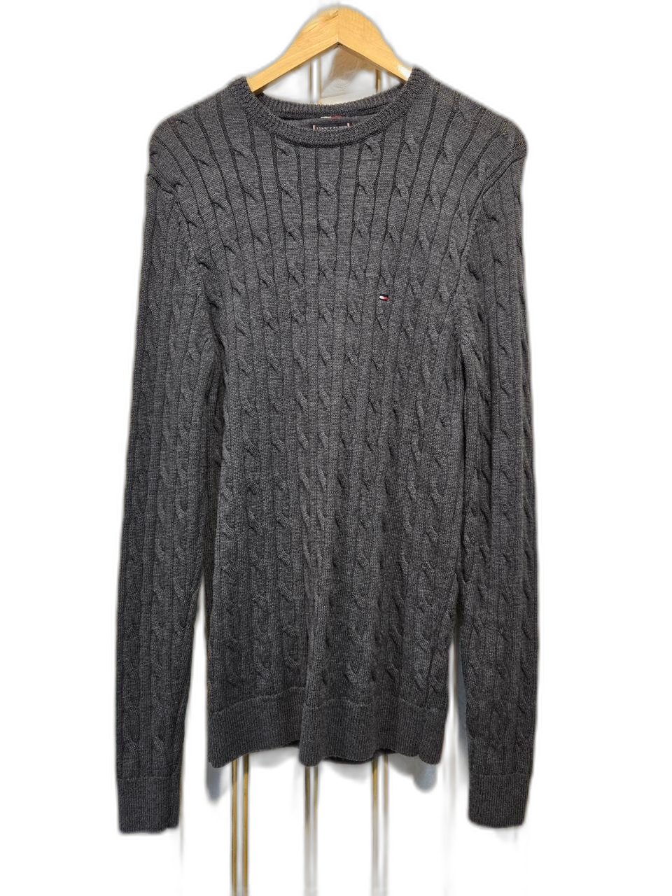 타미힐피거 여성 롱니트 울니트