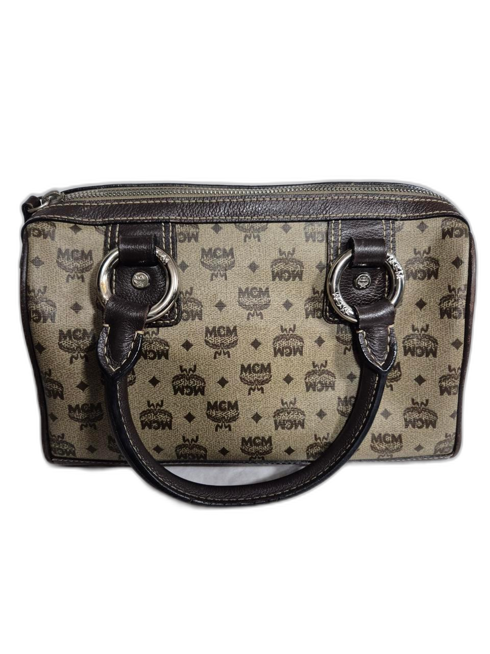 엠씨엠 비세토스 그레이 스몰도트백