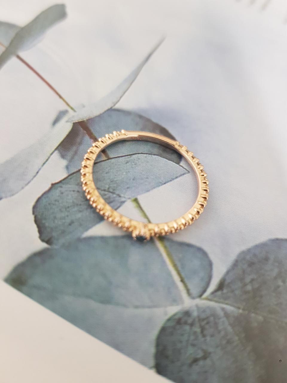 18k 청다이아 데일리 반지