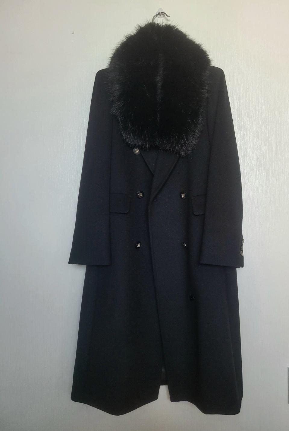 세루띠  등패딩더블롱코트 55