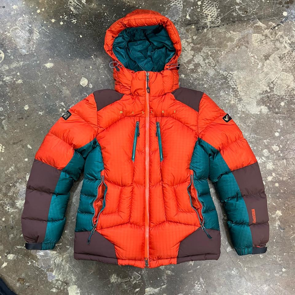 100) 밀레 구스다운 패딩 점퍼 거위털 패딩