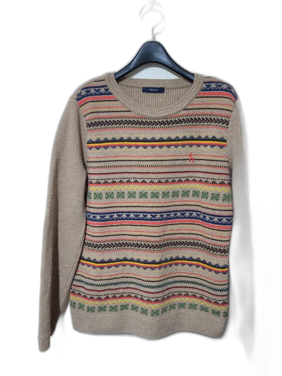 헤지스 페어아일 니트