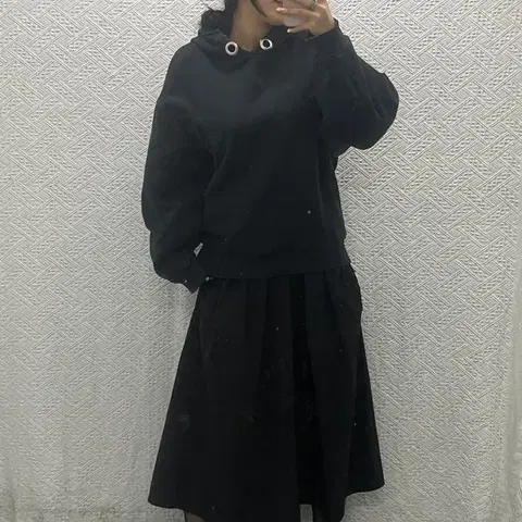 아크네스튜디오 오버사이즈 캐주얼 후드티 105 C06396