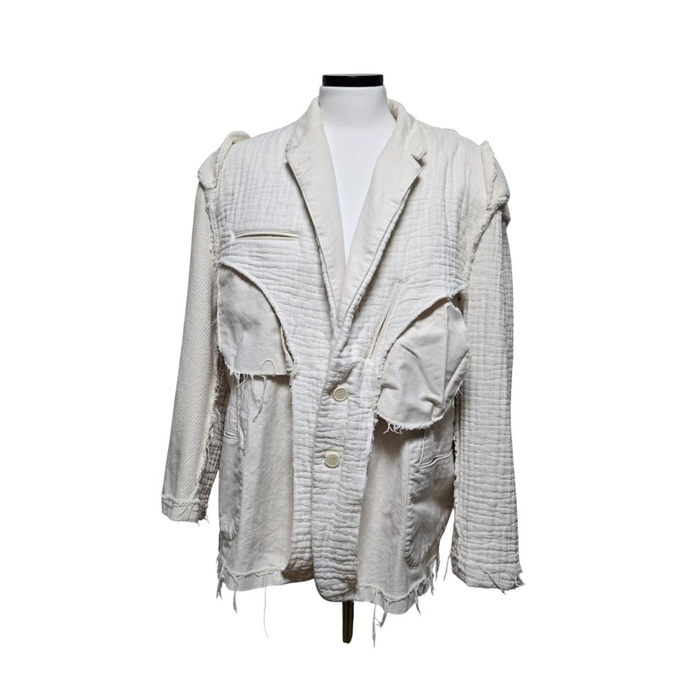 피플오브더월드 베이지 리버시블 자켓