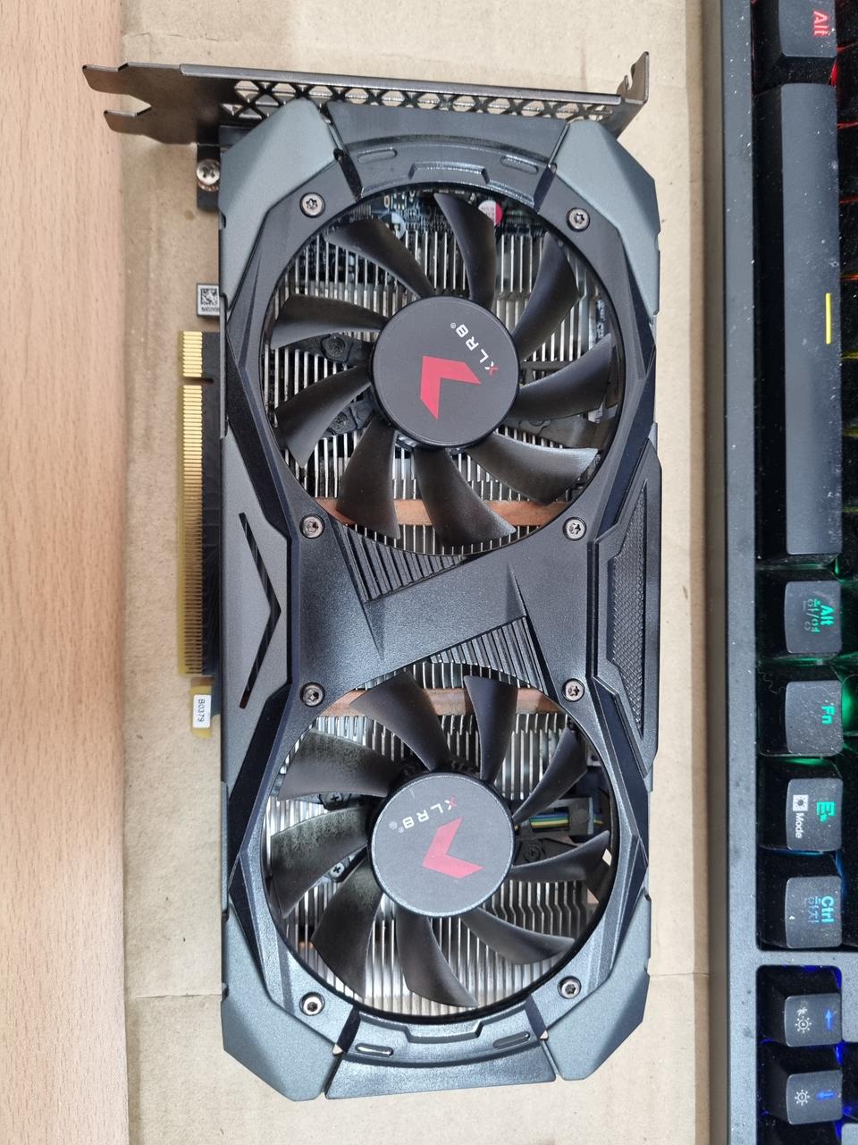 고장 그래픽카드 PNY GTX1660 Super OC 6G