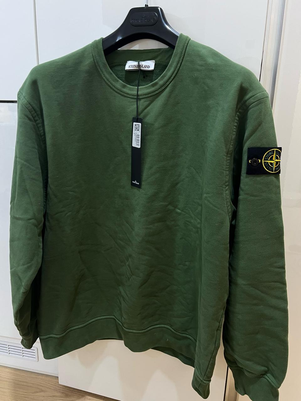 22fw 스톤아일랜드 그린맨투맨 xl (새상품급)