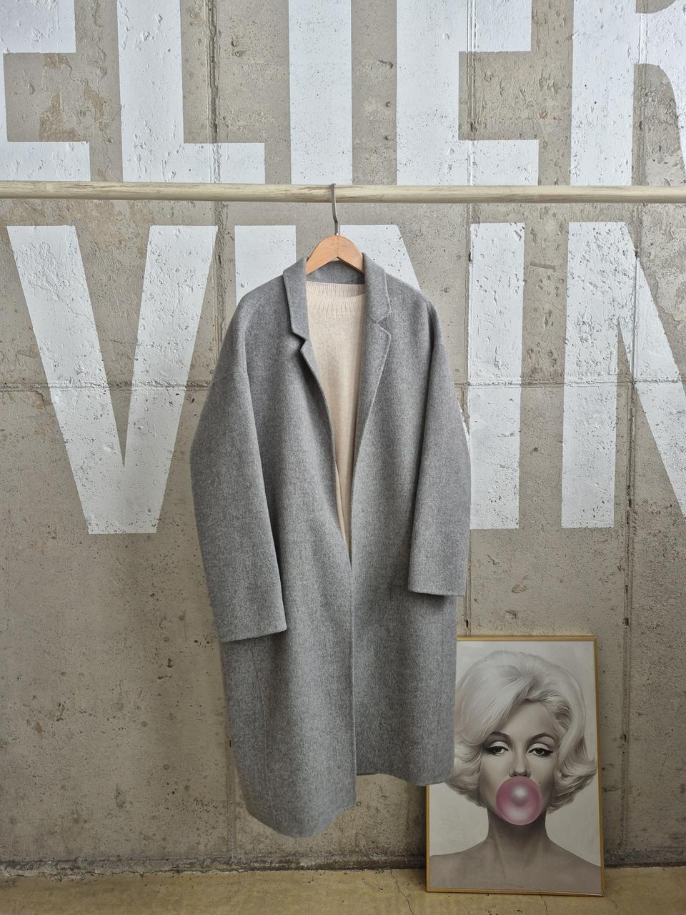 나이스클랍 핸드메이드 롱코트