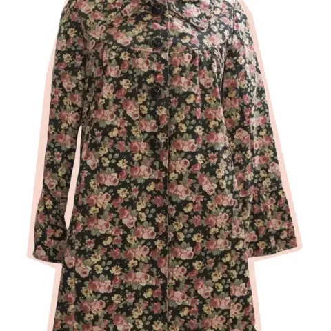 [빈티지] 플라워 트렌치코트