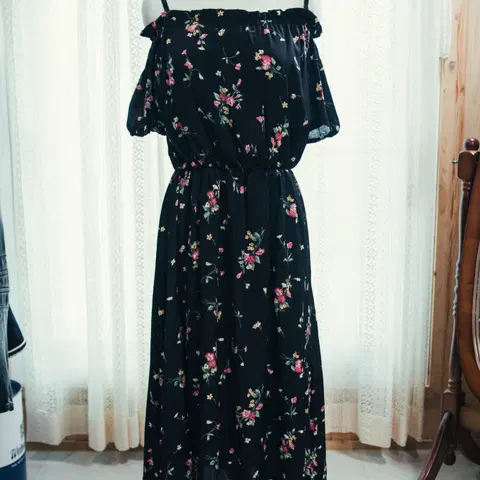 [빈티지] 오프숄더원피스