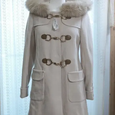 [빈티지] 버클 코트