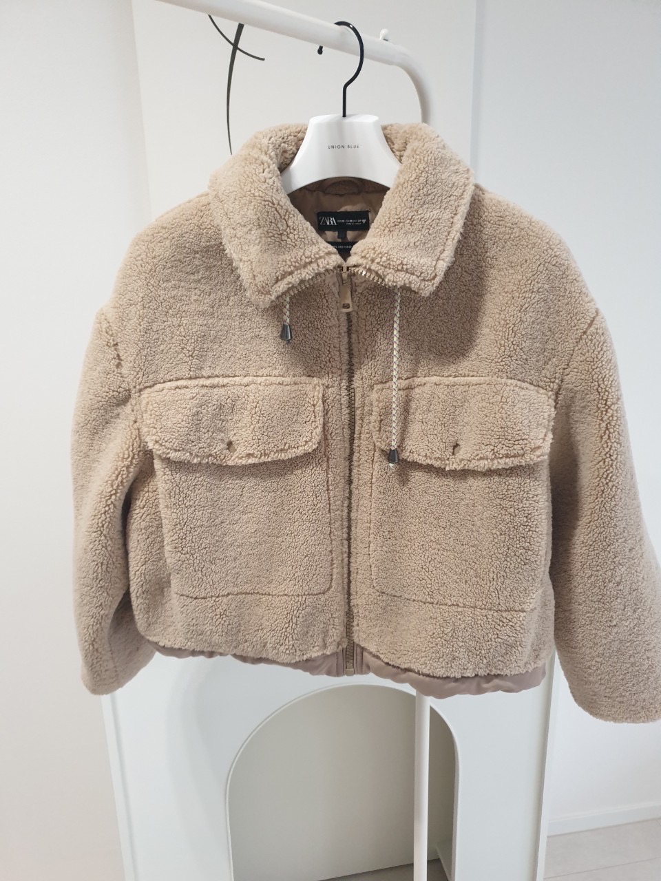 자라 뽀글이 여성 아우터 점퍼