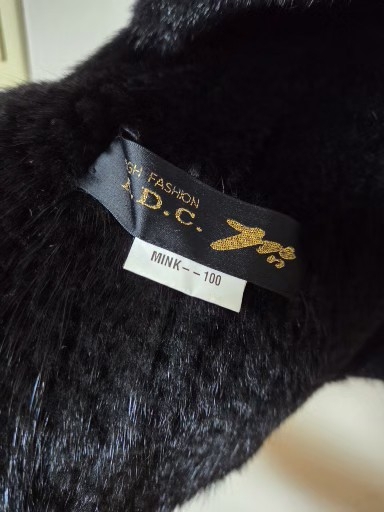 KDC깜 천연 밍크 숄