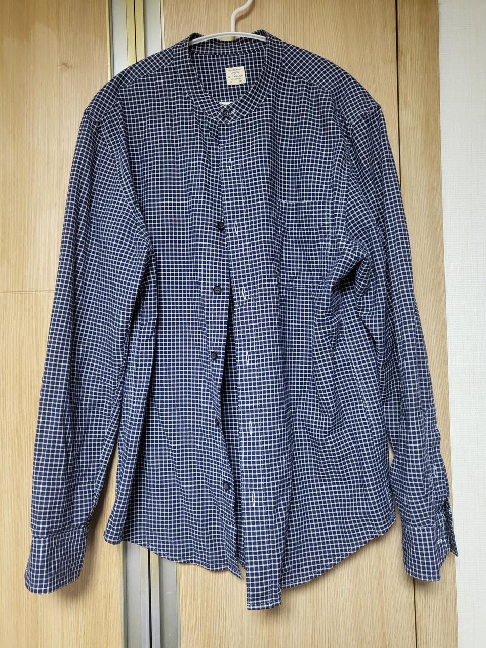 (100)(L) 지오다노 차이나 헨리넥 남방 셔츠