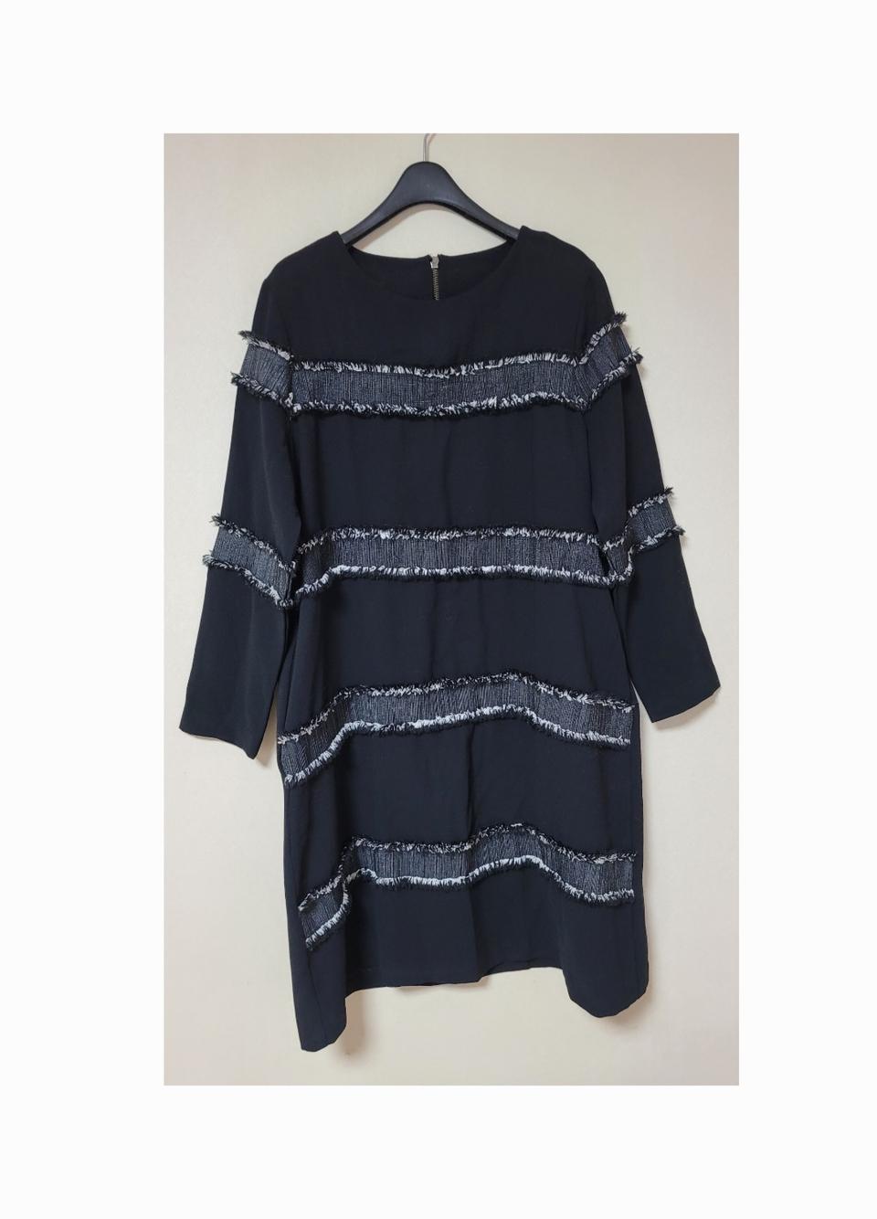 블랙 미디 원피스