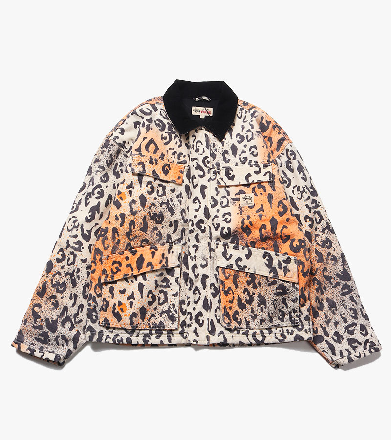 스투시 23SS 워시드 캔버스 워크자켓