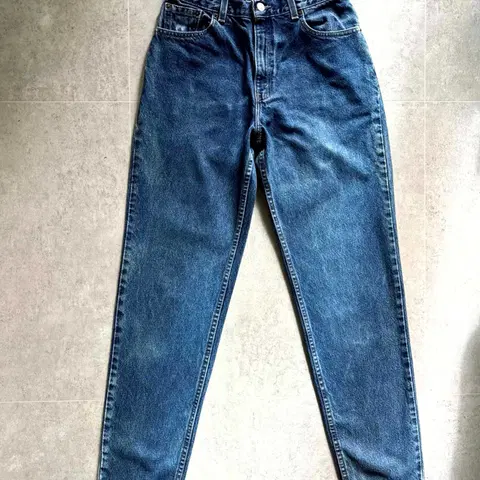 90's 리바이스 550 워싱 데님 26~27" USA MADE