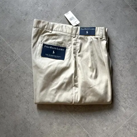 90's 폴로 랄프로렌 HAMMOND 팬츠 35~36" 데드스탁