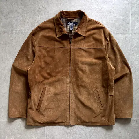 폴로 랄프로렌 스웨이드 자켓 L(105)