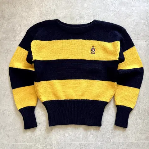 90's 폴로 랄프로렌 스트라이프 헤비 울 스웨터 M(95~100)