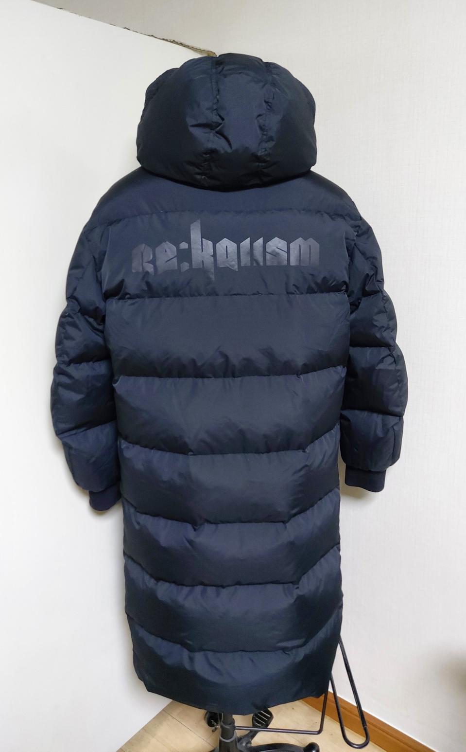 카이아크만 프린팅 롱 다운 점퍼 (XL)