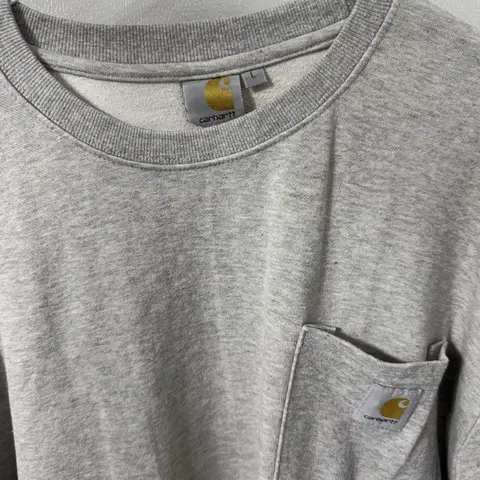 칼하트 미국생산품 100 포켓 롱 슬리브 Made in USA
