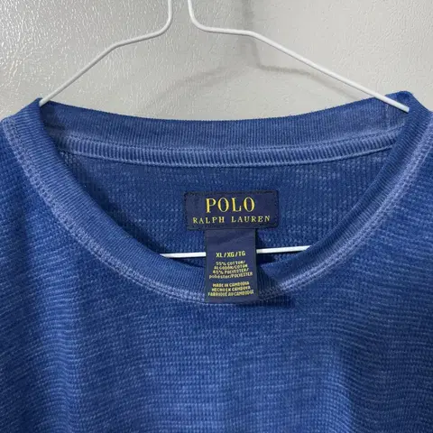 폴로 랄프 로렌 105 와플 신형라벨 슬립웨어 피그먼트 다잉 (거의새것!