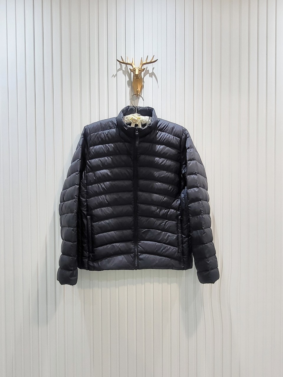 TOPTEN 경량 다운 집업  (90/~66반)