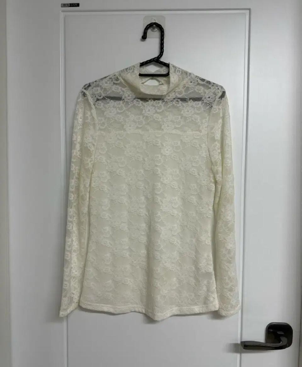 시스루 긴팔 블라우스