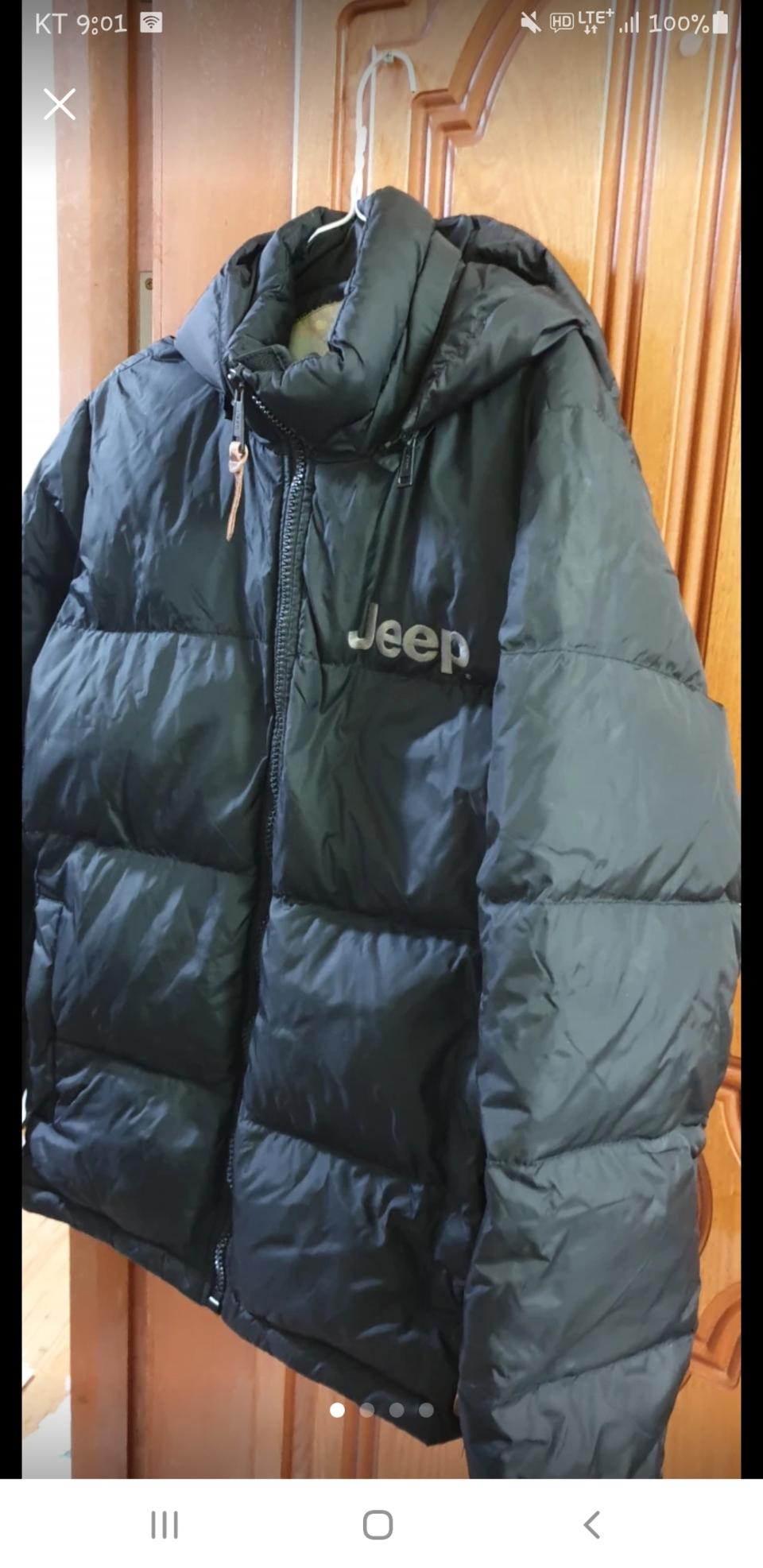 JEEP 오리털 패딩 점퍼