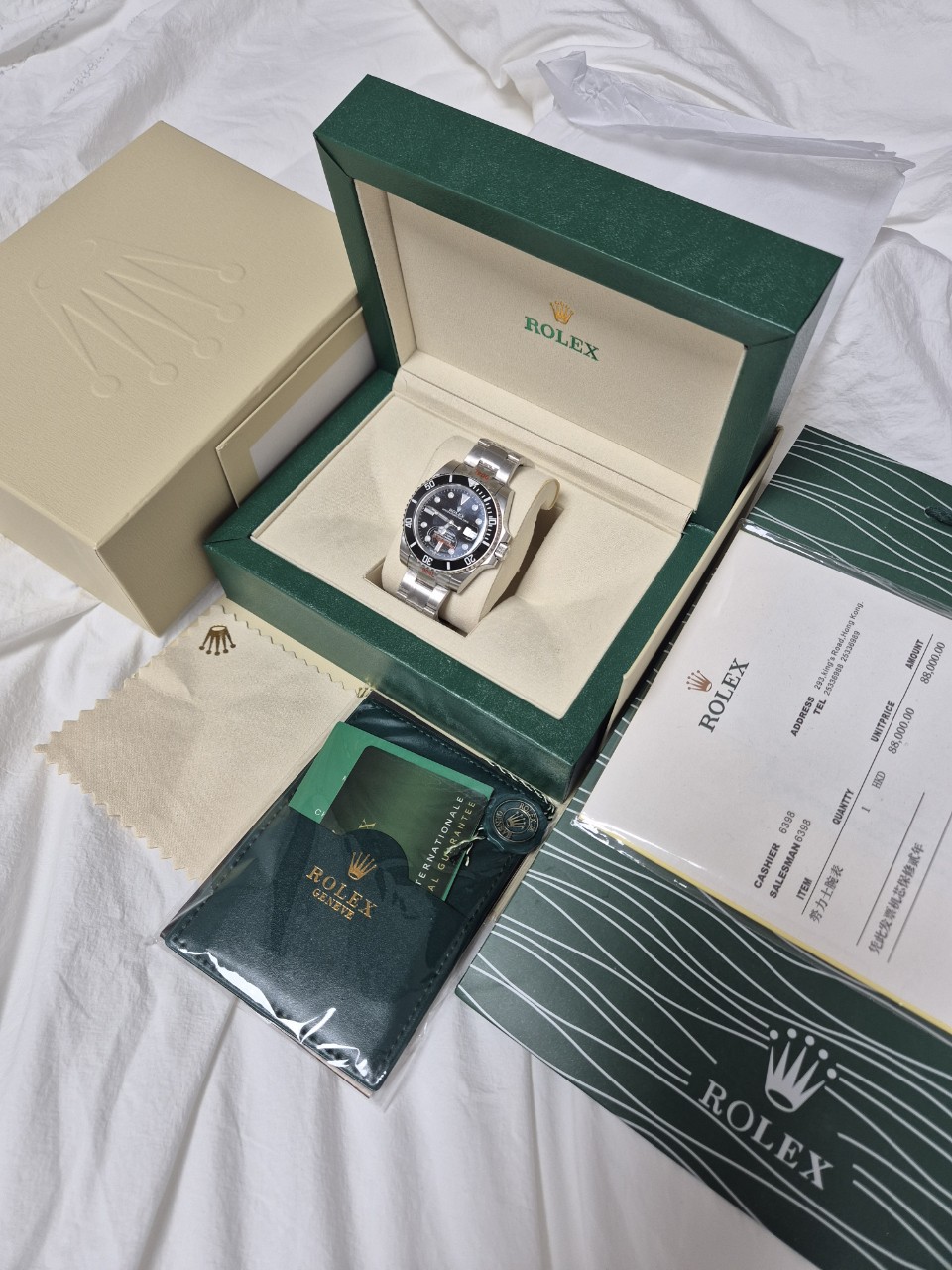 롤렉스 서브마리너 블랙