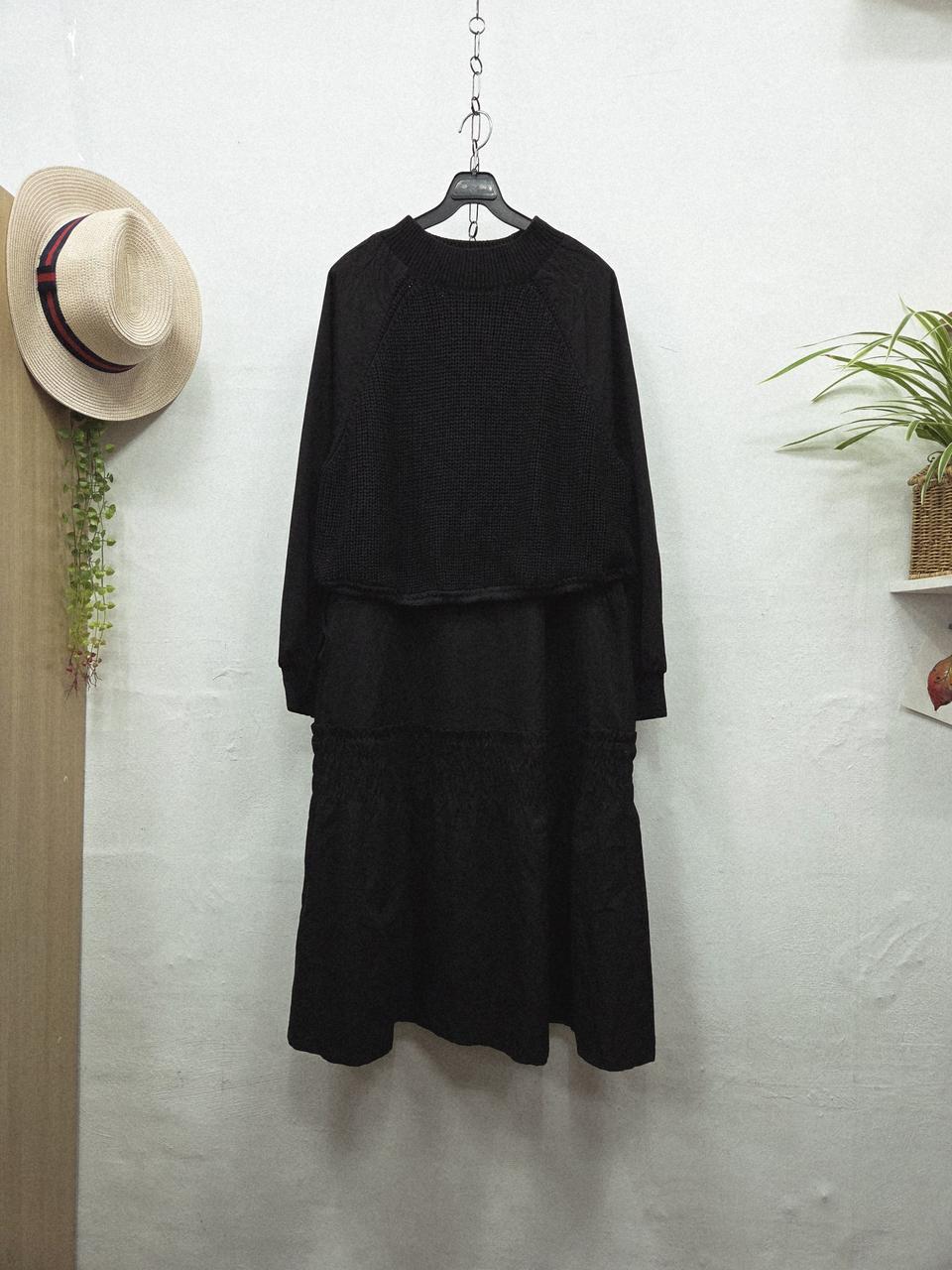 니트레이어드원피스66까지