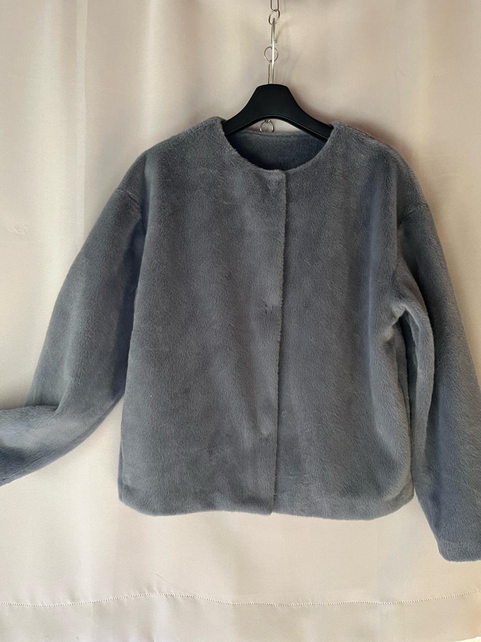 유니클로 퍼자켓 가디건