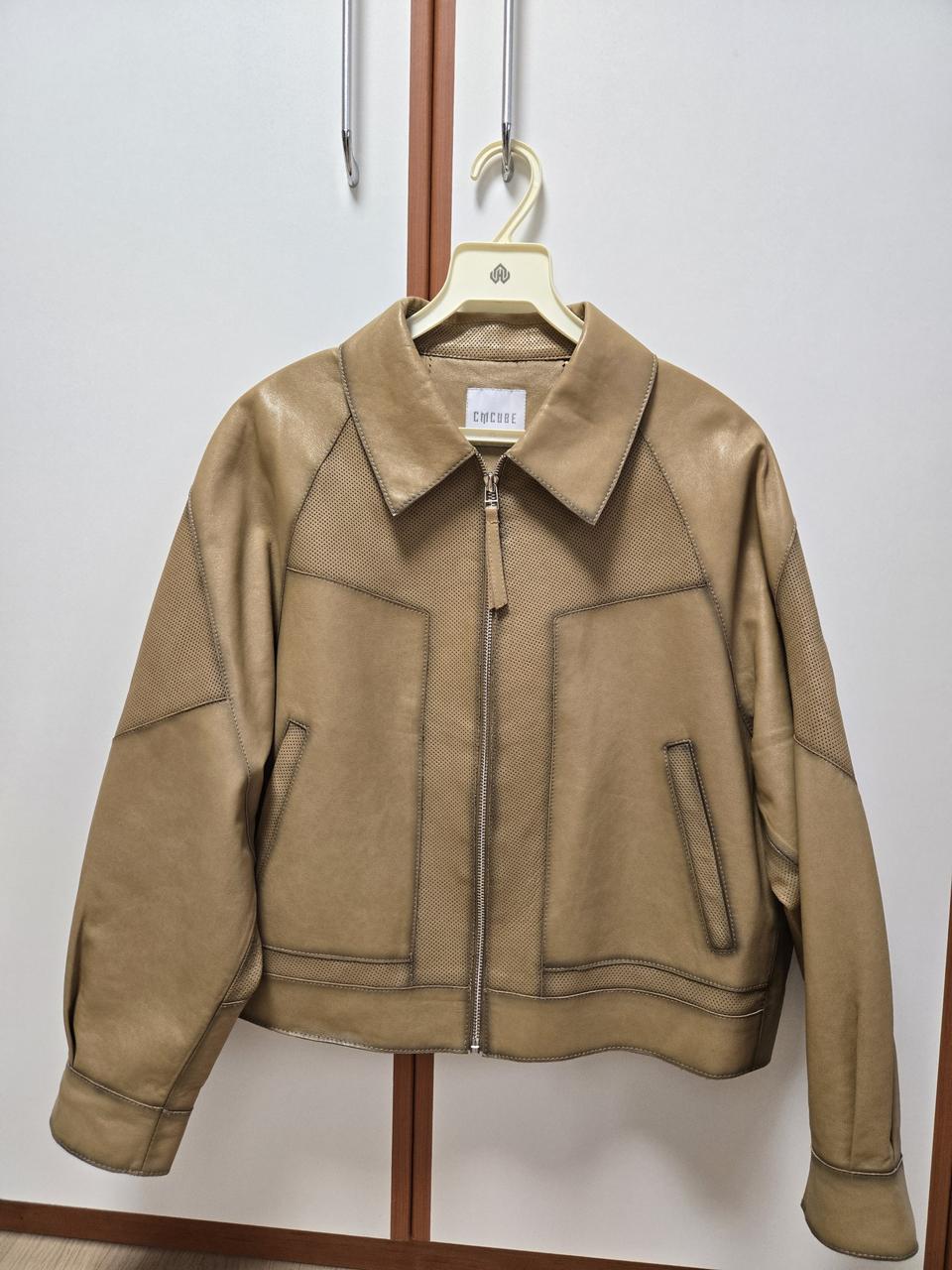 CM CUBE 양가죽 점퍼(미착용)