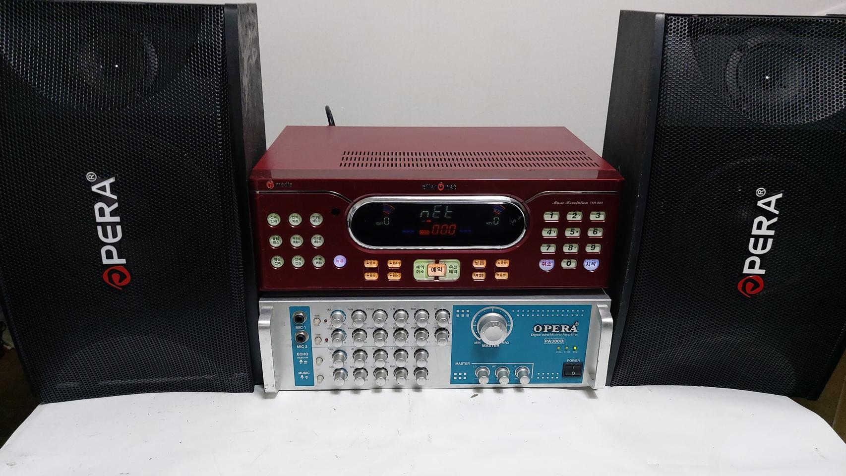 TJ미디어셋트반주기앰프스피커