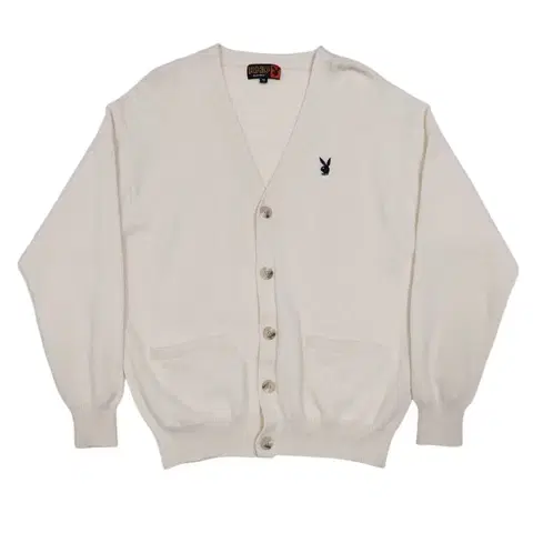 택포) 플레이보이 울 100% 가디건 M