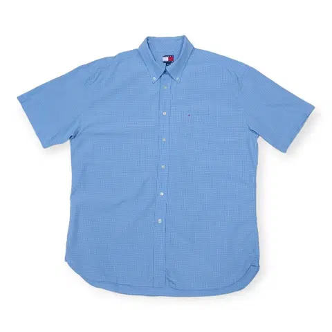 택포) 올드스쿨 타미힐피거 반팔 셔츠 XL