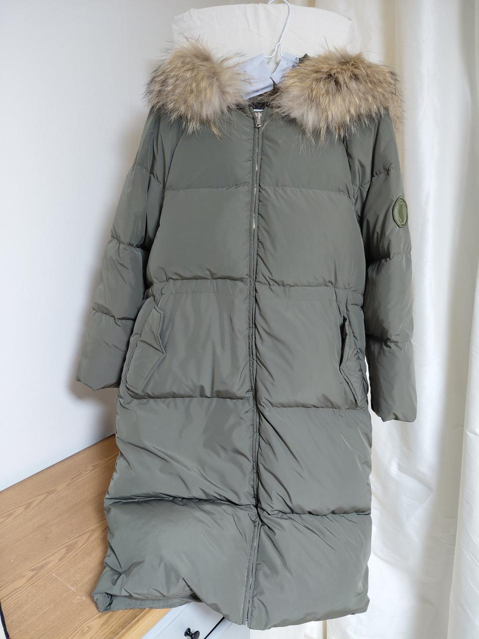 럭키슈에뜨 롱패딩점퍼 36