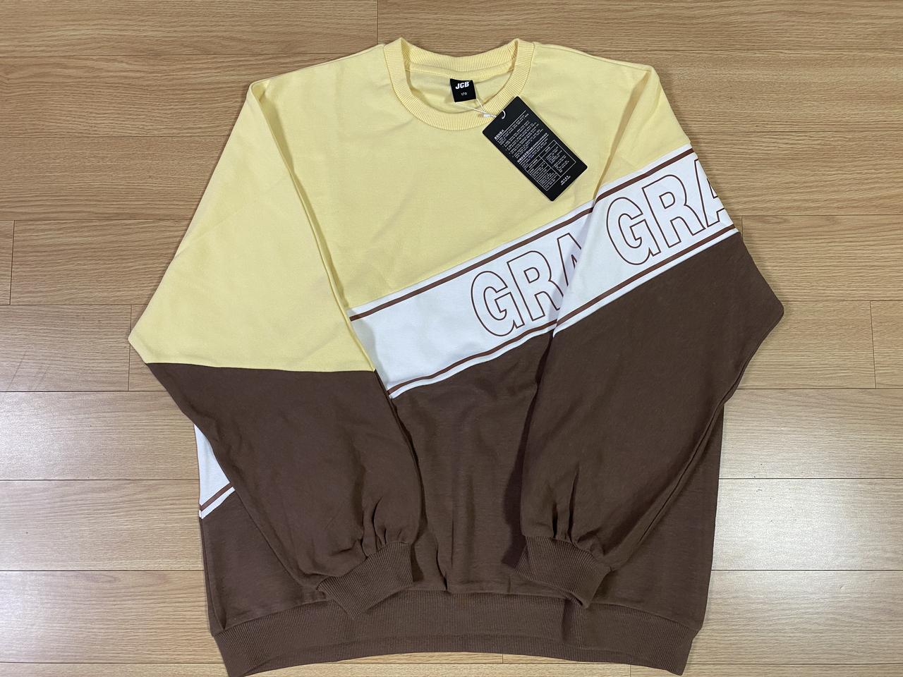 JCB 오버핏 맨투맨 150,160,170