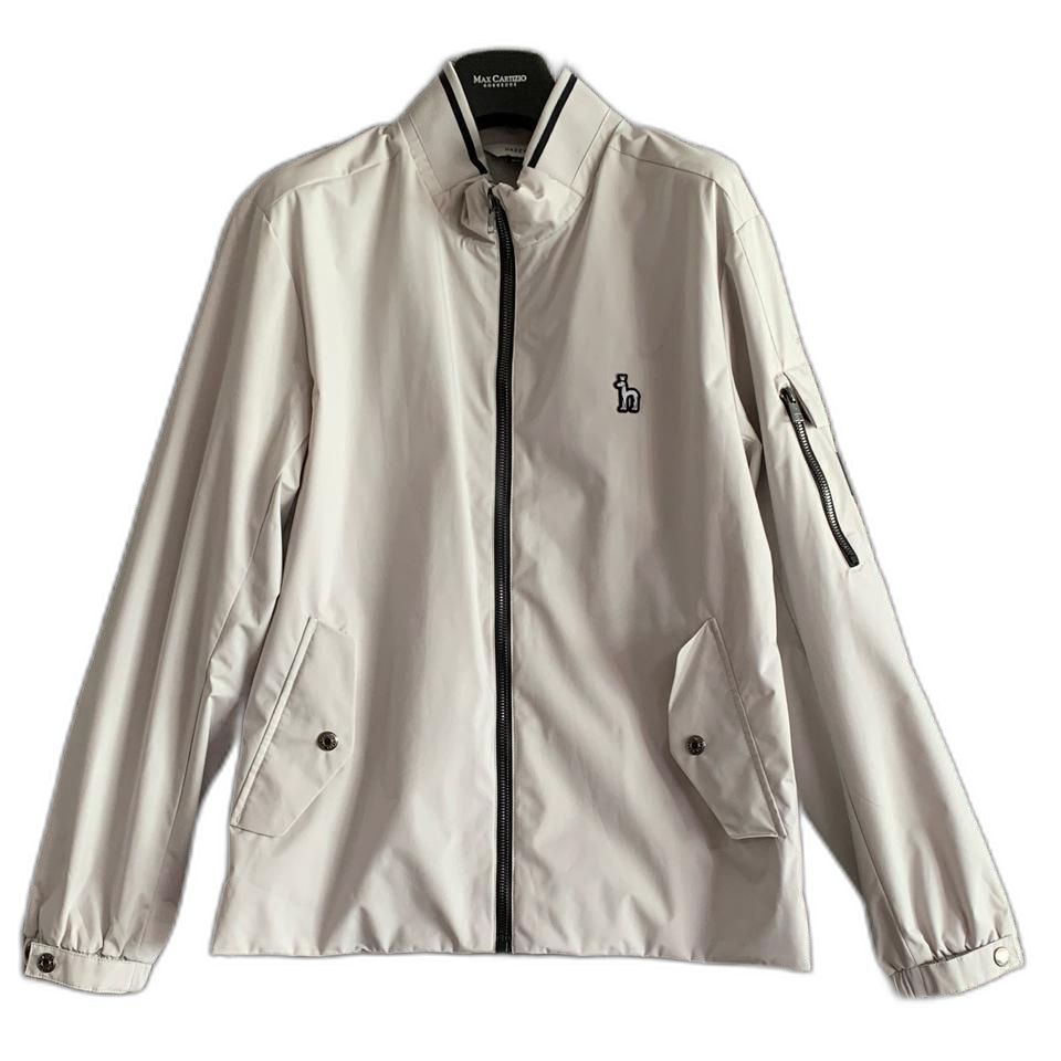 [새상품] 헤지스 HAZZYS 캐주얼 아이보리 바람막이 점퍼 방풍 집업