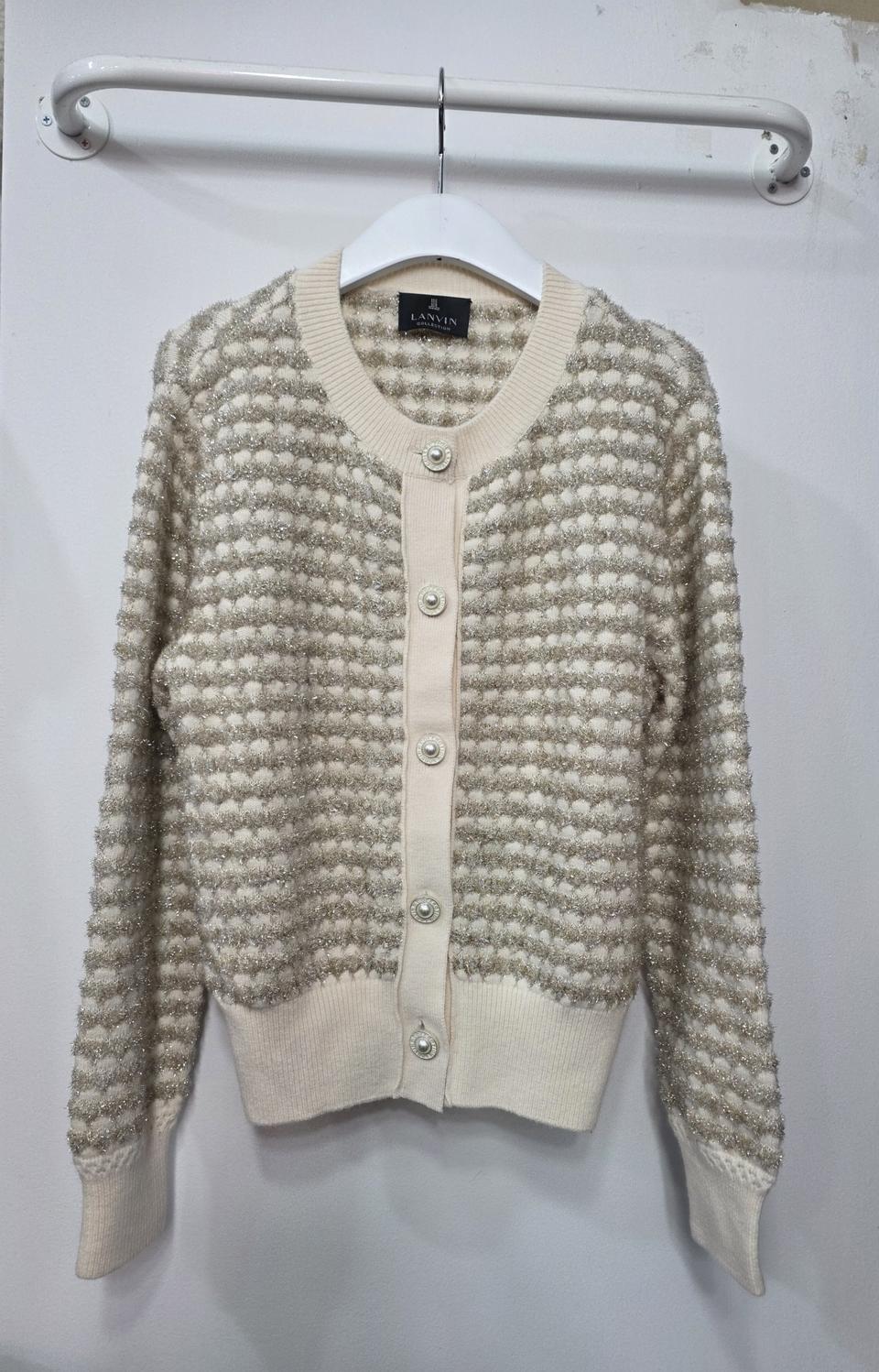 랑방 여성 글리터 가디건